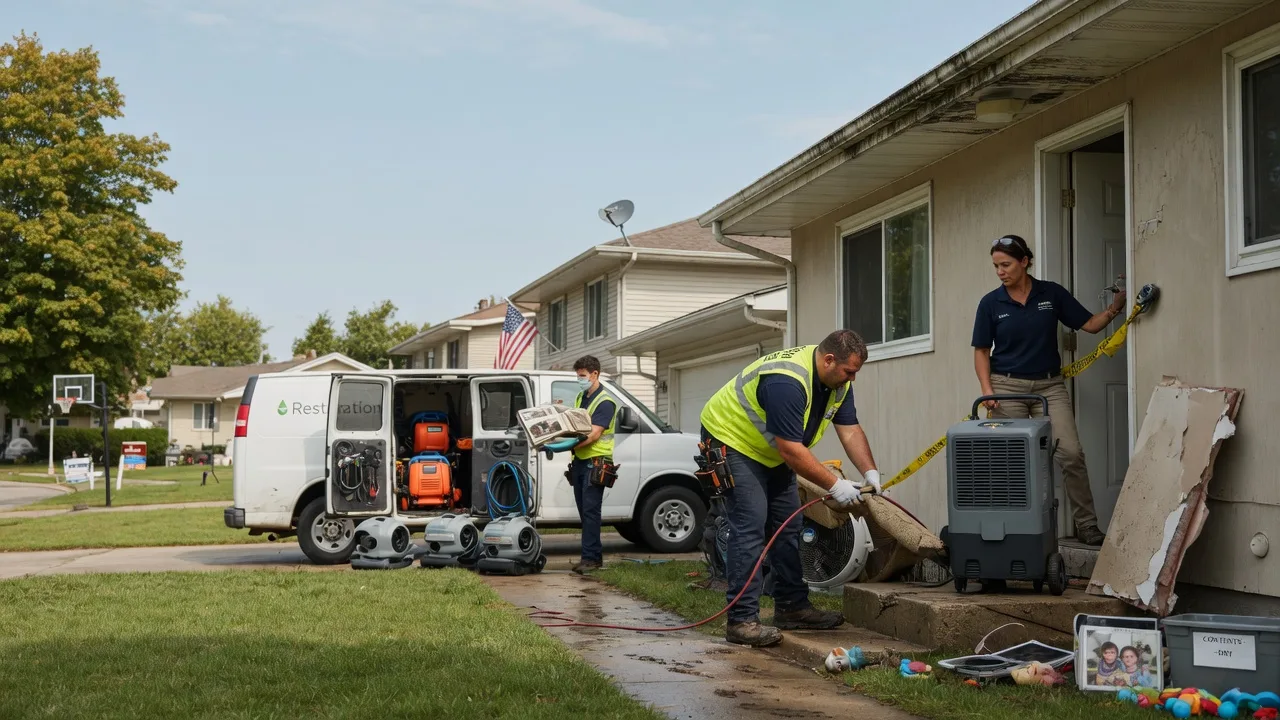 Water Damage Restoration in Russells Point, OH near me